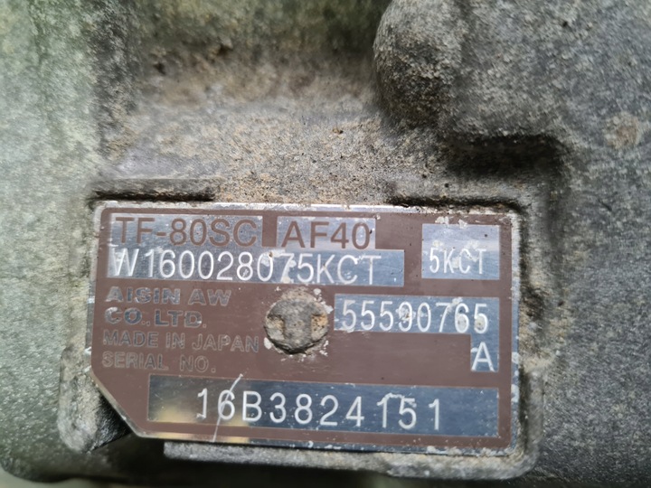 фото №7, Коробка передач коробки передач автомат opel zafira c 2.0 cdti 170km b20dth