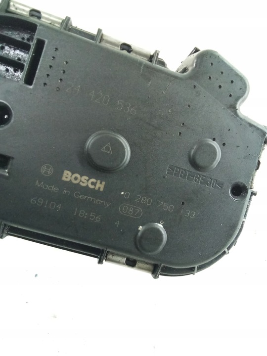 фото №2, F608 дросельна заслінка corsa d 1.2b 0280750133