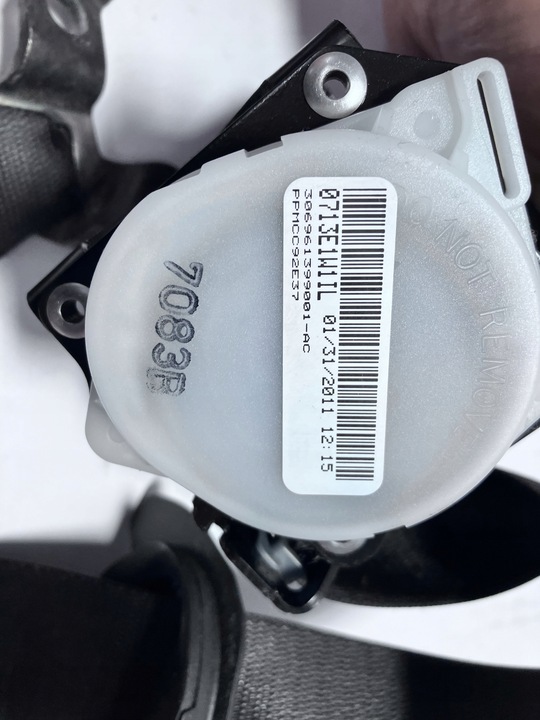 фото №4, Pas безопасности перед натяжитель bmw x3 f25 10-