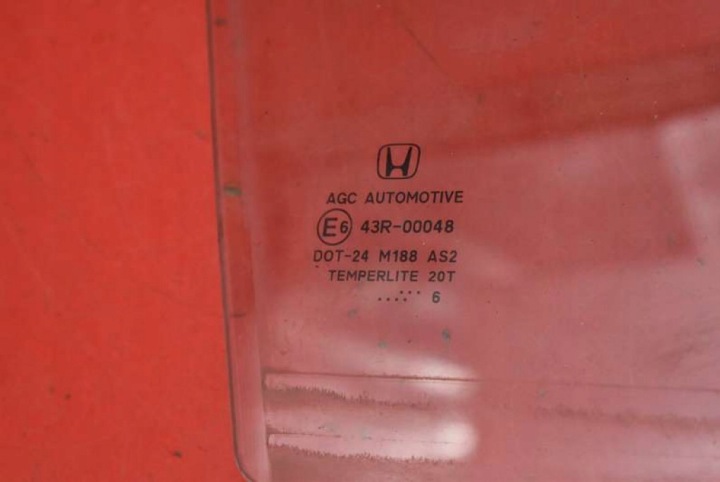 фото №6, Стекло боковое правое зад задняя honda civic 9 ix 5d hb рестайлинг 13-20