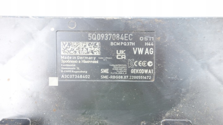 фото №11, Модуль блок керування  bcm комфорту audi volkswagen skoda 5q0937084ec