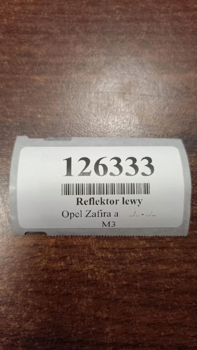 фото №10, Opel zafira a фара лампа левый перед