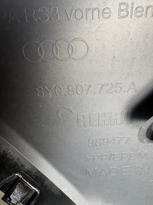 фото №15, Audi rs3 8y0 рестайлинг бампер перед 8y0807437t 2024-2026