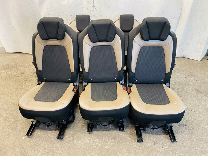 фото №12, Комплект сидінь сидіння напівшкіра прокладка c4 grand picasso ii 7 осіб #199