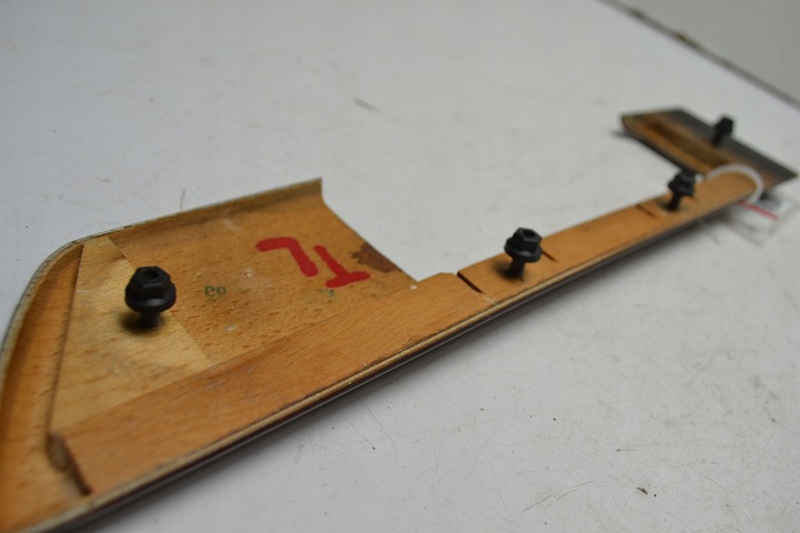 фото №13, Mercedes w126 se дерево обшивка левый зад