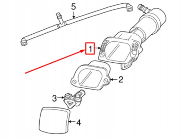 фото №4, Насадка склоомивача фара ліва volvo xc90 07-