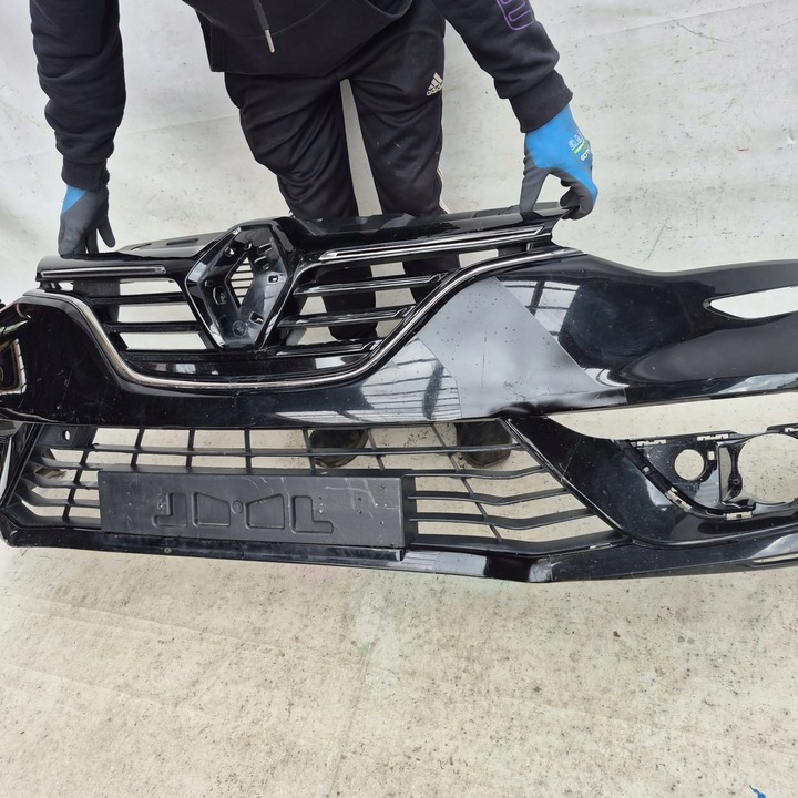 фото №8, Renault megane iv 4 16-20 бампер перед переднее решётка радиатора pdc 622542307r