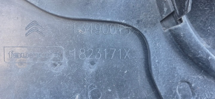 фото №10, Citroen c3 aircross 17- бампер перед переднє 13490015 1823171x