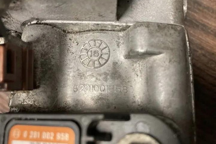 фото №11, Клапан egr opel movano b фургон 8200987453 2.3l дизель 81kw 2016