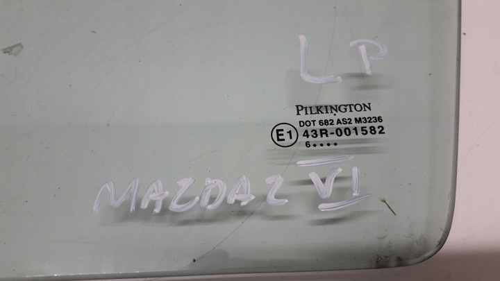 фото №11, Mazda 2 ii 02-07 стекло з дверь левый перед