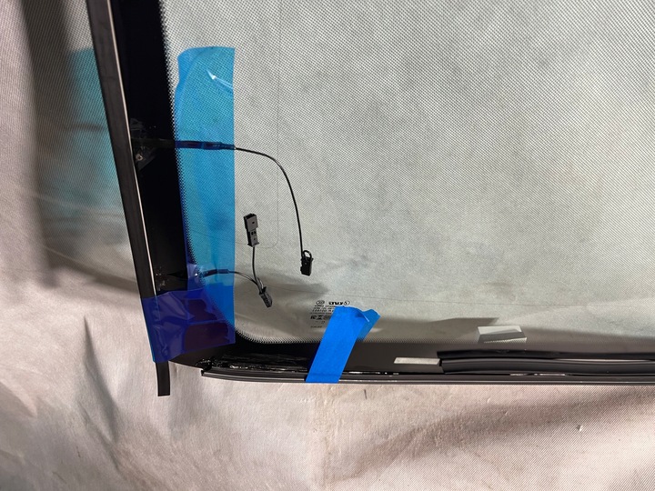 фото №6, Стекло передняя лобовое porsche cayman 981 2d купе датчик солнечный 2012-2016