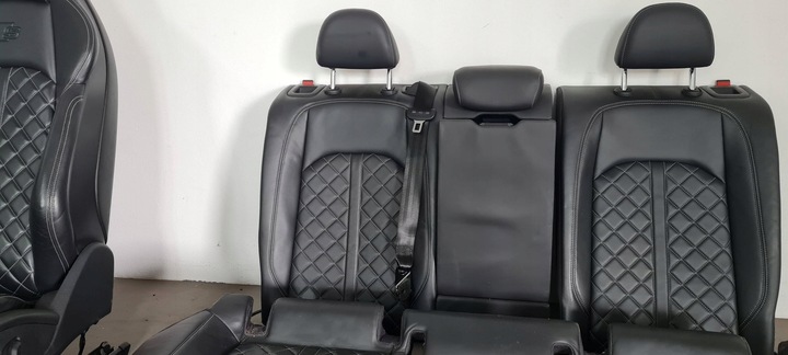 фото №14, S4 b9 8w a4 сиденья спортивные lotnicze электрические подогрев перед зад recaro