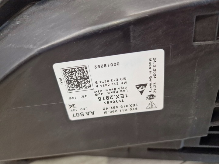 фото №9, Лампа porsche cayenne iii 9y0 рестайлінг lci