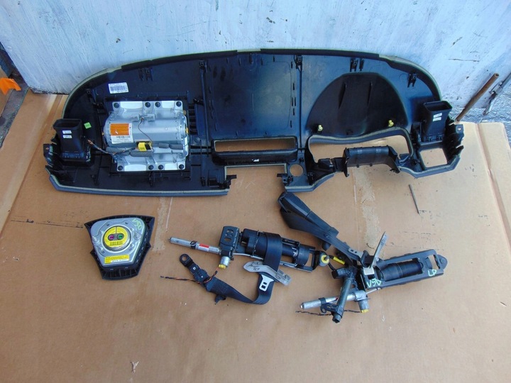 фото №9, Консоль подушки подушка безпеки volvo v50 1 i сіра сірий