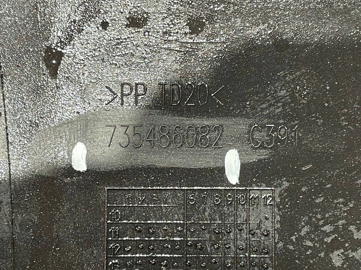 фото №9, Lancia ypsilon iii 3 11-15 бампер перед переднє