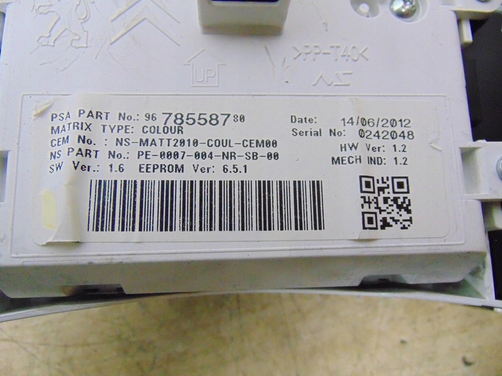 фото №15, Спідометр  манометр peugeot 508 i 1.6 hdi e-hdi 9800420680 9678558780