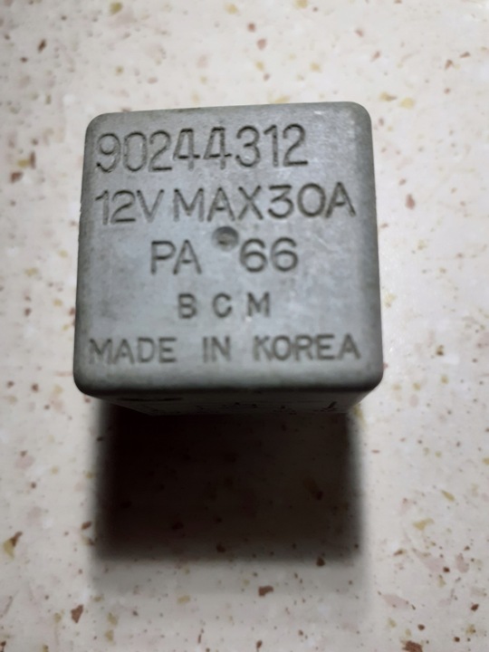 фото №1, Реле daewoo lanos matiz nexia - 90244312 - оригінал