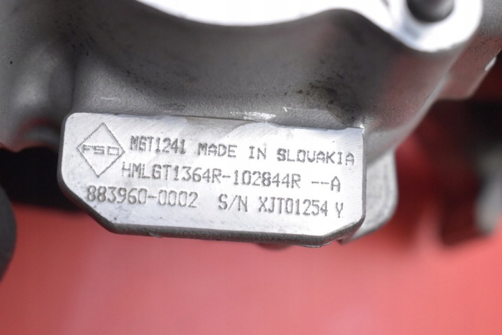 фото №11, Турбокомпрессор / турбина hr13 883960-0002 nissan qashqai ii 1.3 dig-t 140 km