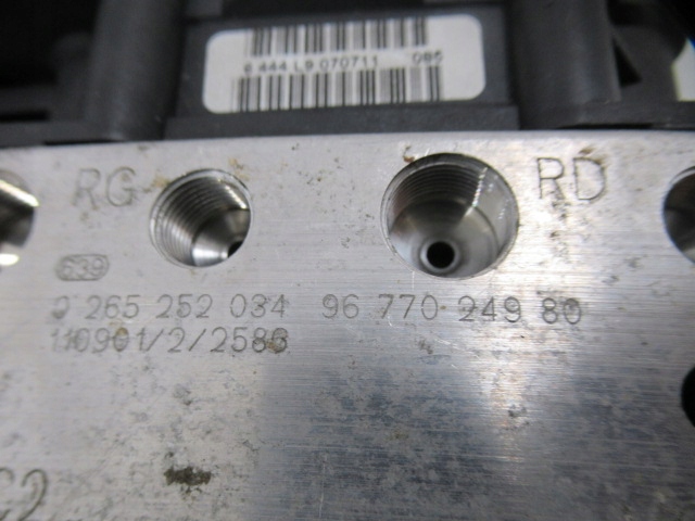 фото №8, Citroen c4 ii b7 ds4 насос abs блок управления 9677024980 0265951861