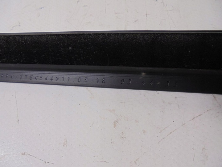 фото №10, Планка накладка ущільнювач хром двері лівий перед renault megane 4 iv