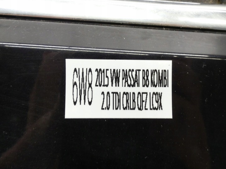 фото №9, Двері ліві лівий зад задні vw passat b8 універсал код lc9x