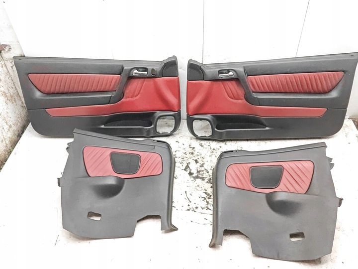 фото №5, Opel astra g cabrio купе bertone комплект сидінь шкіра червоний