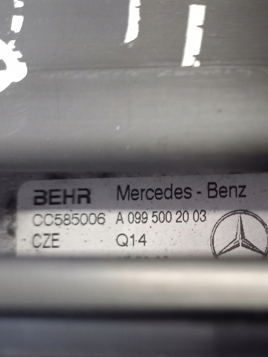 фото №10, Комплект радіатор mercedes glc x253 c253 220d 250d 300d 250 300 a0999062100