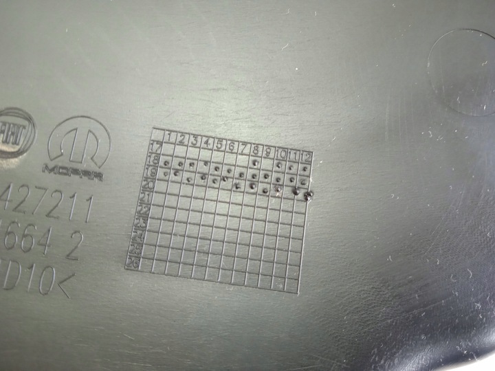 фото №12, Fiat 500 cabrio обивка боковина левый зад