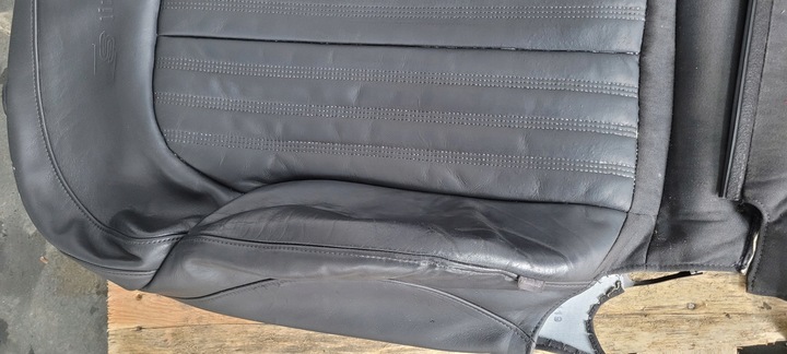 фото №5, A6 c7 4g сиденье кожа обшивка правая правые перед sline a7 4g