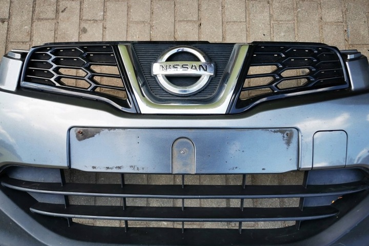 фото №10, Nissan qashqai j10 рестайлинг 09-13 бампер перед комплектный демонтаж