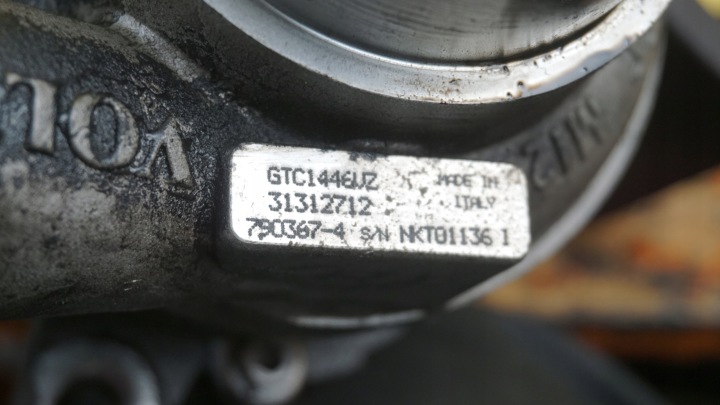 фото №7, Volvo c70 c30 2.0 d d3 13r 150km d5204t5 турбокомпрессор / турбина 31312712