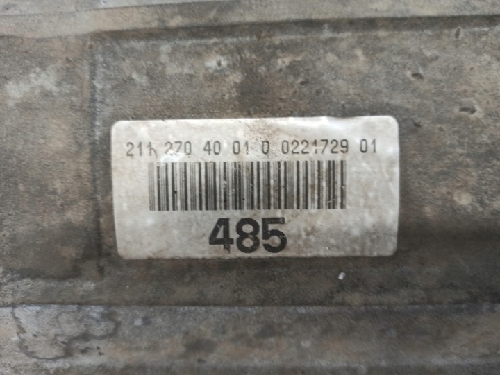 фото №8, Mercedes w219 cls 350 3.5b коробка передач коробки передач автоматична 2112704001