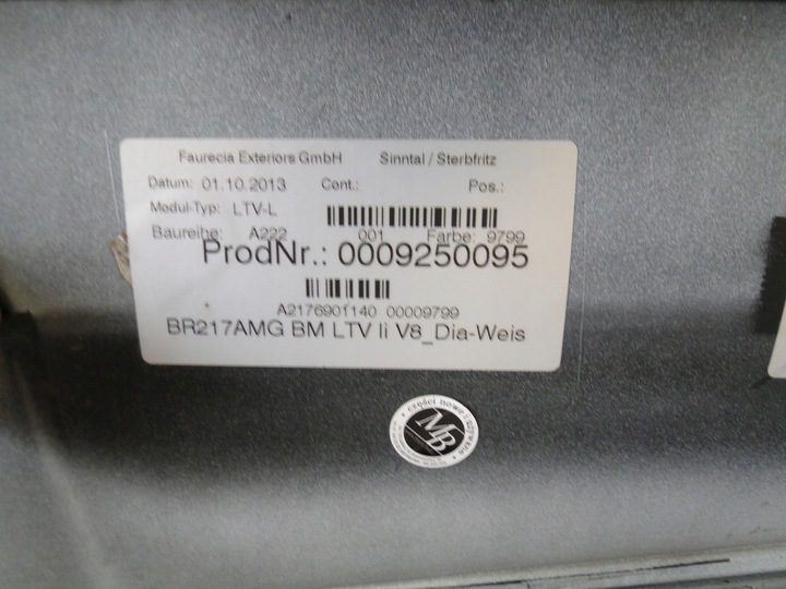 фото №11, Mercedes s 217 w217 планка порогова ліва 63 65 amg