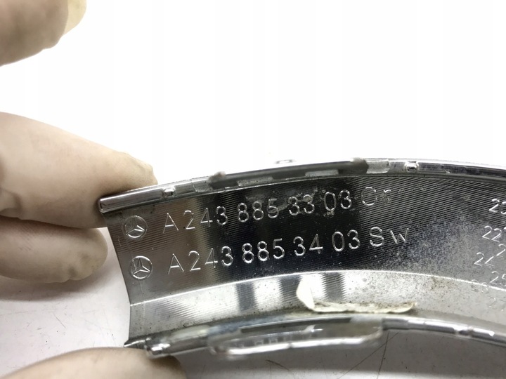 фото №7, Планка хром бампера правая зад h243 eqa w243 x243 a2438853303