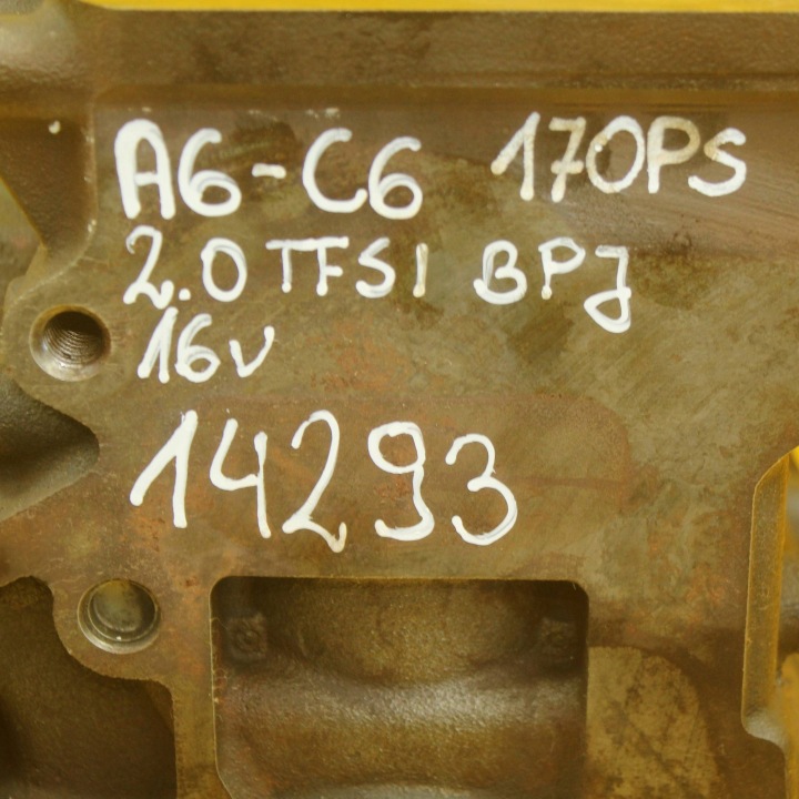 фото №16, Блок  двигуна audi a6 c6 06f103021h 2.0 tfsi 16v bpj bwa 170km номінал