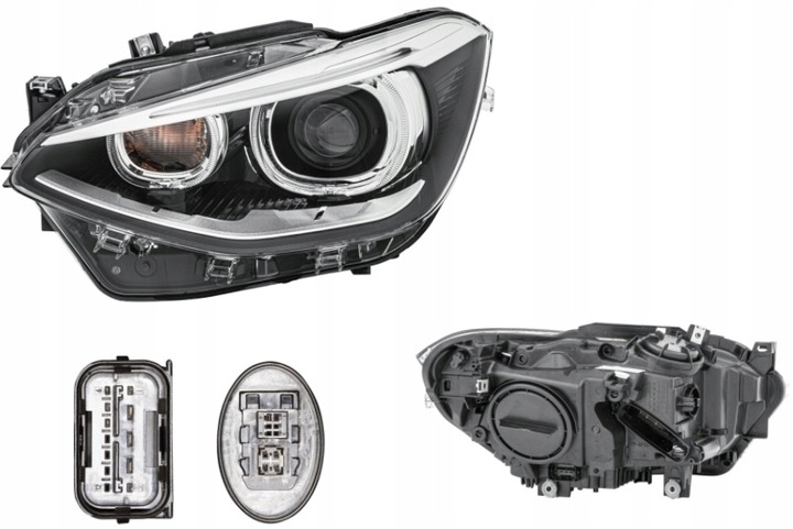 фото №1, Фара лампа лівий bmw 1 f20 11- ксенон hella