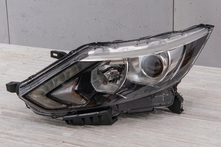 фото №8, Nissan qashqai ii j11 2014-2017 лампа передня ліва з led 260104eh0a