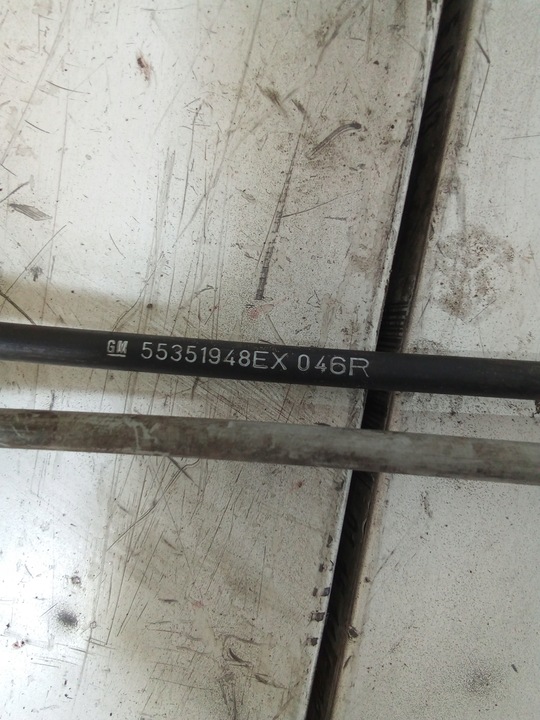 фото №5, K302 тросы изменения коробки передач zafira b 1.9d 55351948