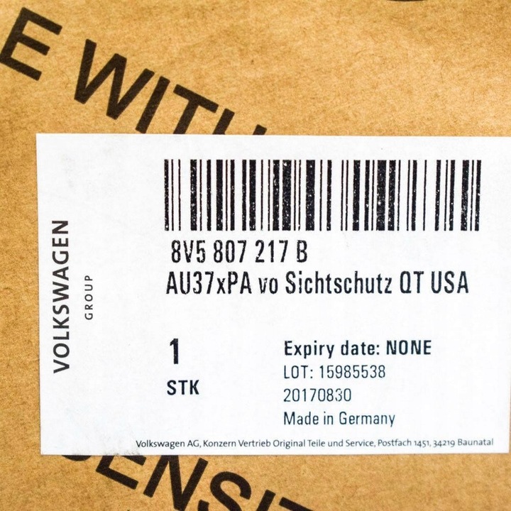 фото №6, Okładka vag do audi a3 кабріолет 8v 2017-2021 оригінальний 8v5807217b