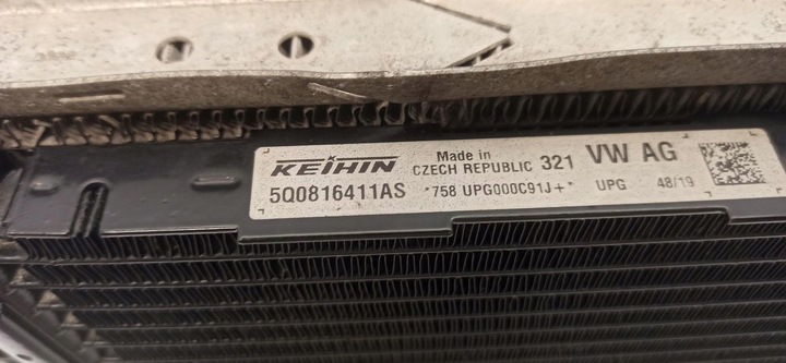 фото №5, Audi q3 вентилятор радиатор 1.5 tsi 5q0959455bn 5q0816411as