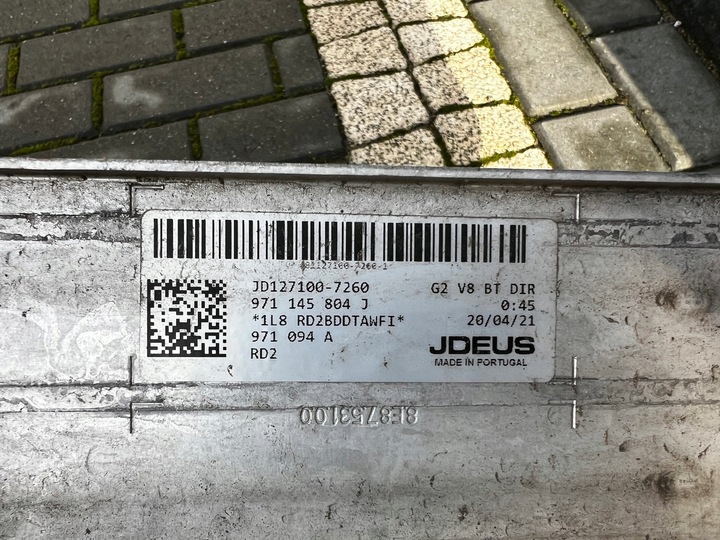 фото №4, Интеркулер porsche panamera 971 4.0 v8 turbo 971145804j