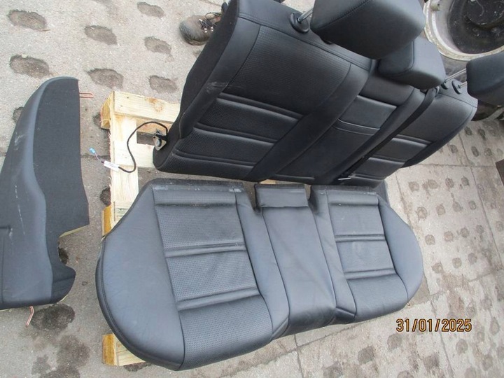 фото №5, Mercedes w212 amg e63 сиденья диван обшивки кожа вентилируемые массажи eu