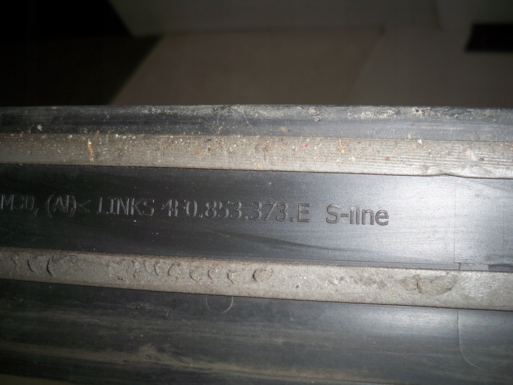 фото №9, Планка порогова накладка поріг audi a6 c6 4f0 s-line