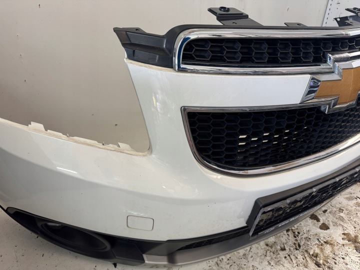 фото №9, Chevrolet orlando бампер перед передний белый gaz противотуманка