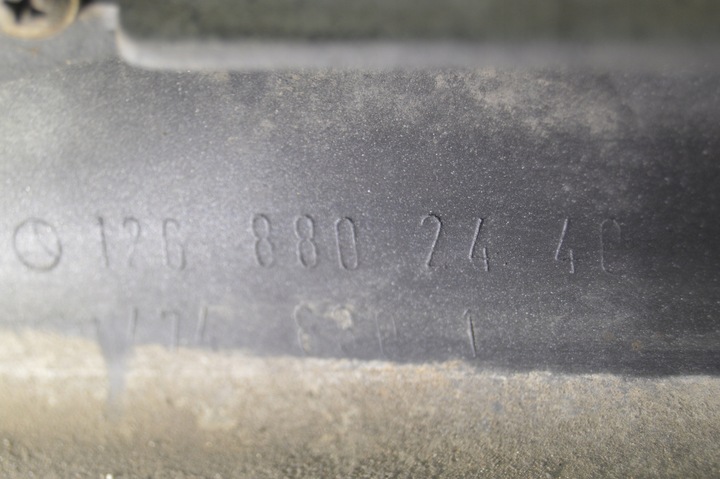 фото №15, Бампер перед хромированные элементы mercedes w126 рестайлинг 2 seria 1268802440 bez ржавчина