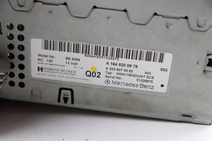 фото №9, Mercedes ml w164 x164 радио навигация навигация a1648200979