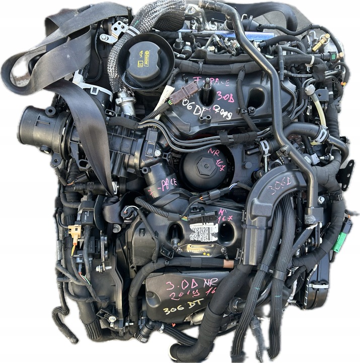 фото №8, Двигатель комплектный jaguar f-pace range rover 3.0 d biturbo 306dt евро 6