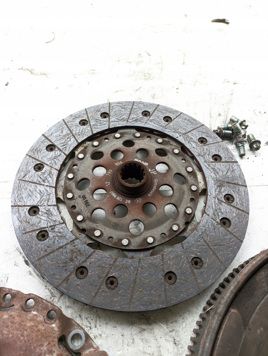 фото №5, Колесо двомасовий зчеплення saab 93 9-3 ii 1.8t 2.0t