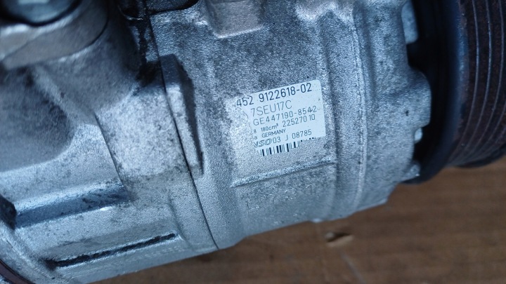 фото №5, Bmw e91 e90 n52 325i 330i компресор компресор кондиціонера 9122618 7seu17c