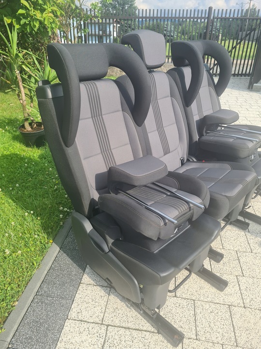 фото №6, Сидіння диван дитячі автокрісла kpl vw sharan ii 7n ідеальний стан fv